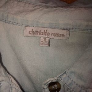 Long sleeve jean dress